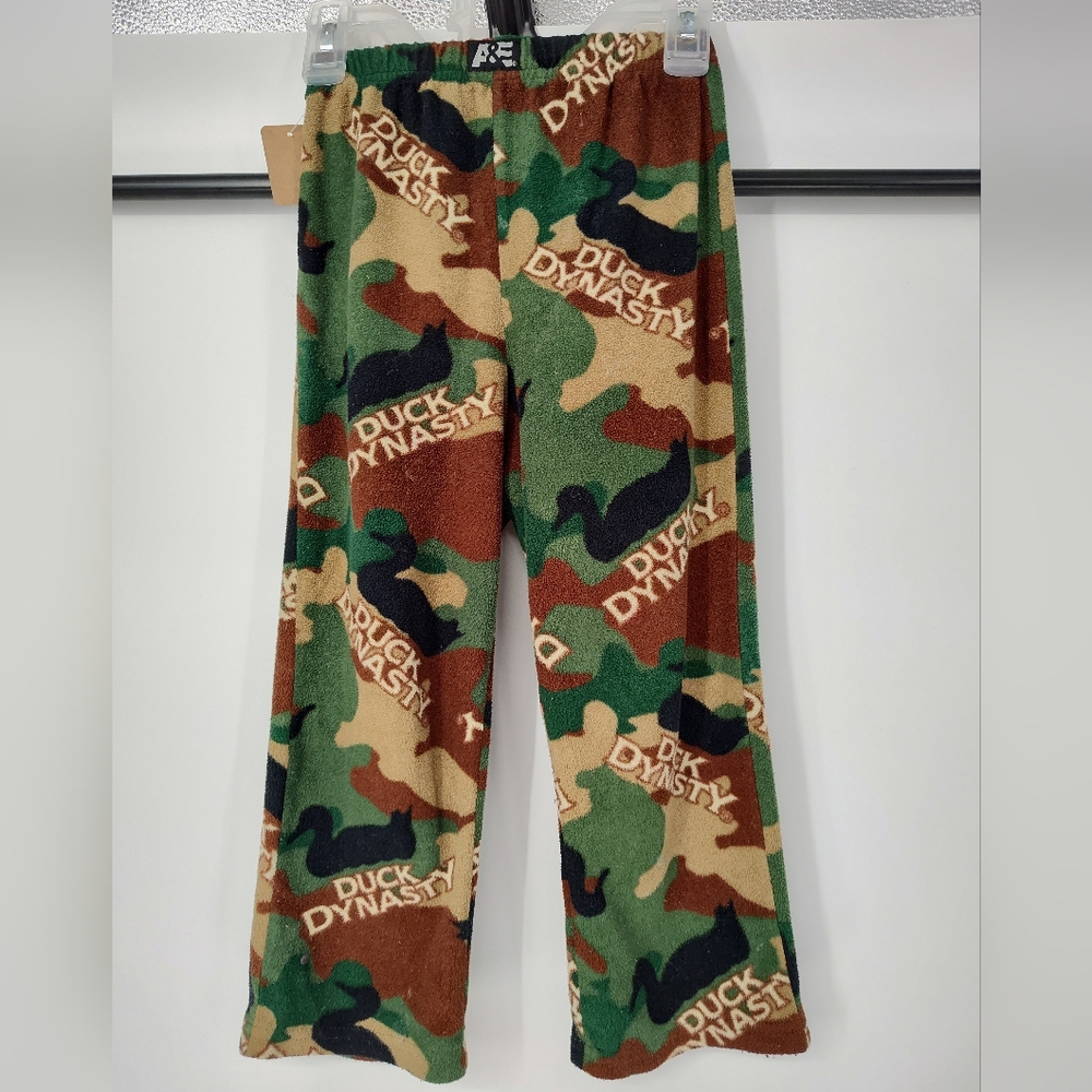 Duck Dynasty Kids' Camouflage Fleece Pajama Pants Size Kids Small